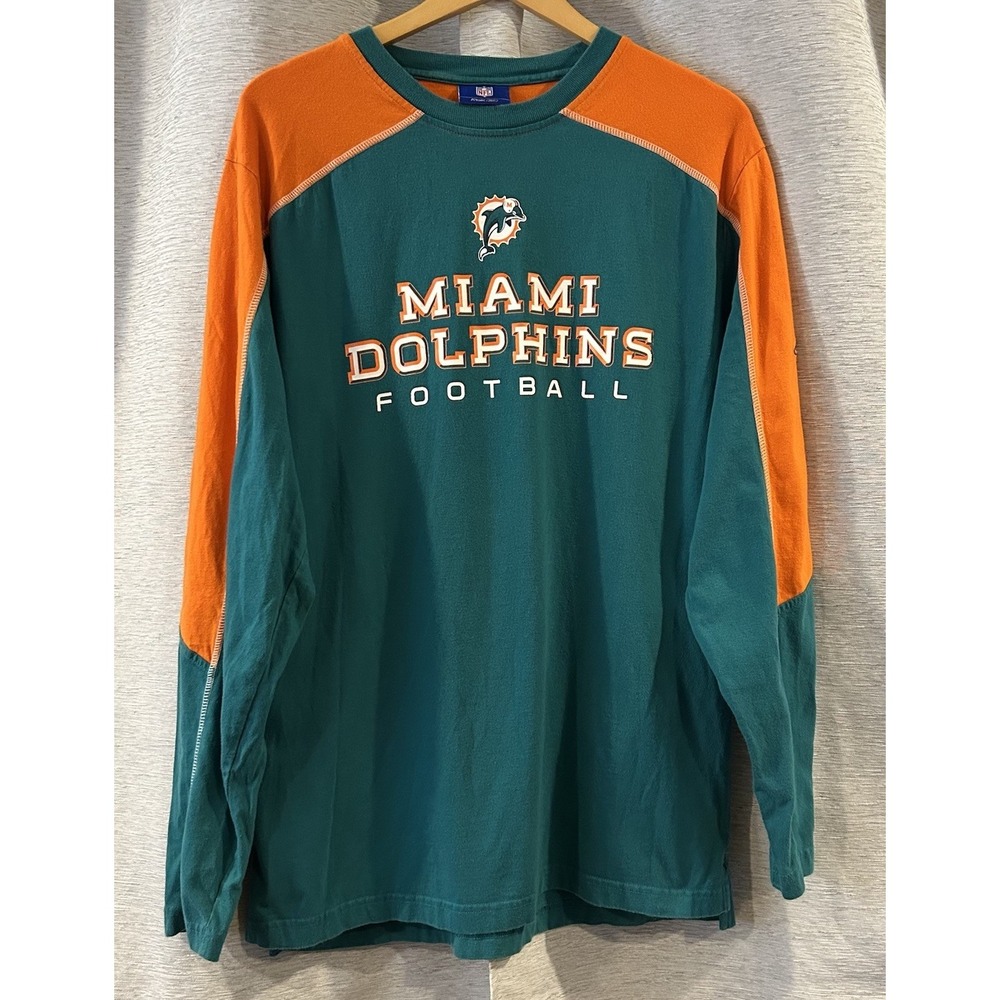 Vintage Miami Dolphins 90s Reebok Long Sleeve Size Medium‎